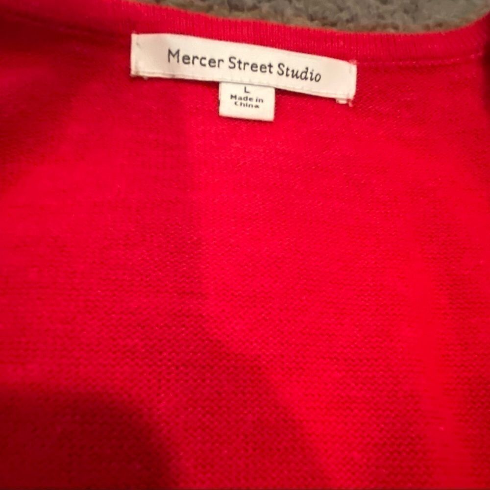 Mercer Street Christmas Vest Size Large - Picture 9 of 12